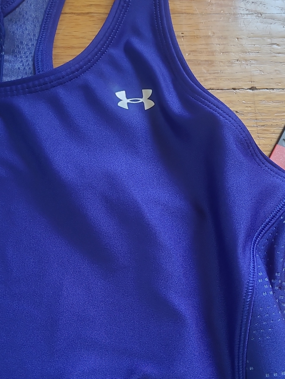 Under Armour Fitted Heatgear Tank Top, Sz Med, NWT - Picture 3 of 8